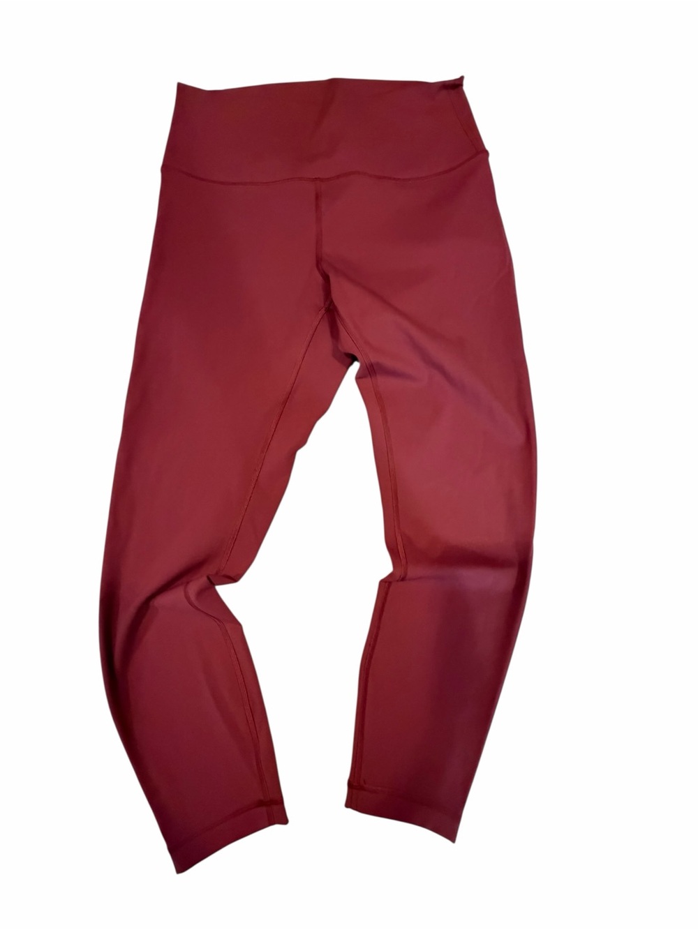 Lululemon Wunder Train High-Waist Burgundy Active Leggings